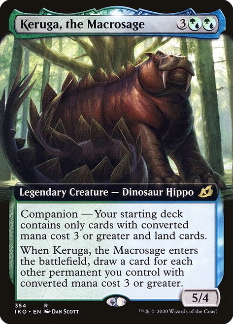 Keruga, the Macrosage (IKO) (Foil) (Extended Art) (#354)